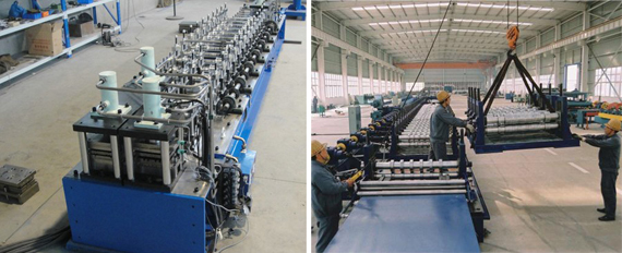 Sandwich Panel Machine Rollers and Cutter